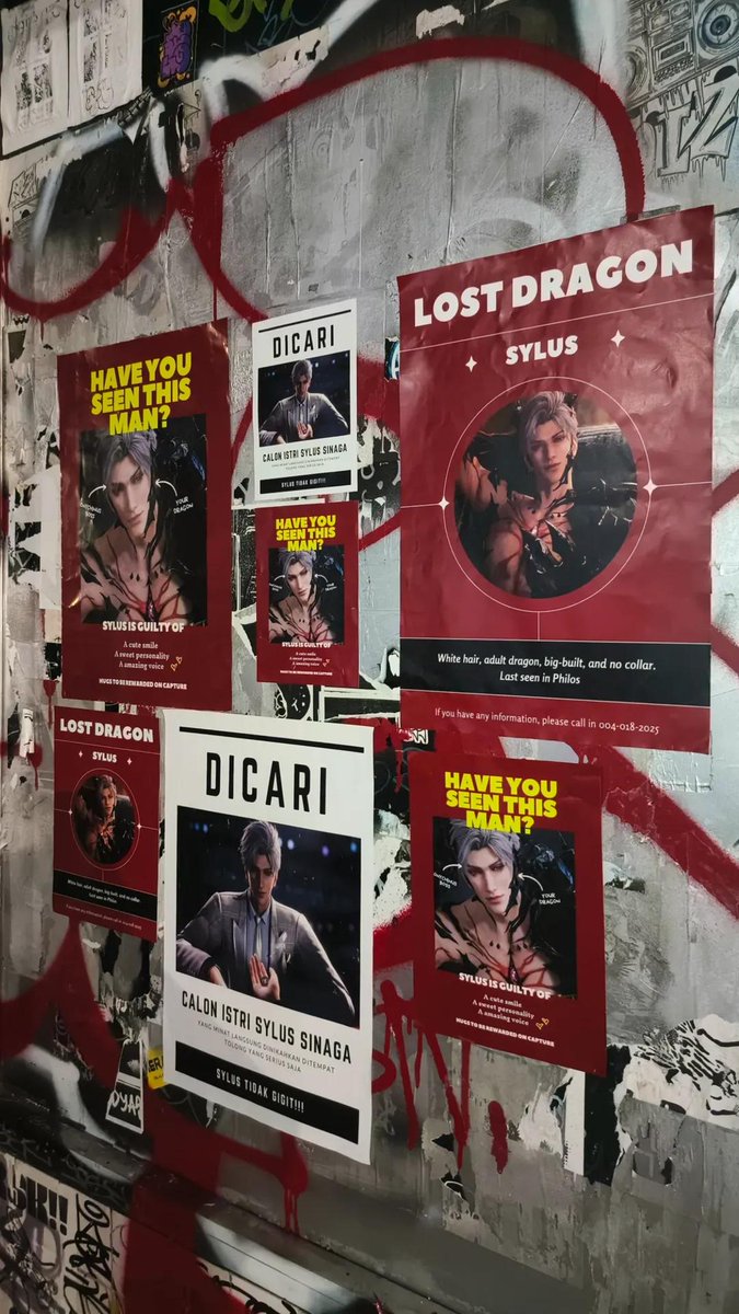 sylusfia's tweet photo. ❗find poster your dragon❗

Poster disebarkan hampir di semua blok m square, kittens ayo keliling dan temukan❤

Liat thread cluenya dimana aja ya🐈‍⬛

Jangan lupa tag ya kalau ketemu
@/dfiyha (ig) 
@sylusfia (twt) 
@Linkon_event (ig/twt) 
@philos_heart (ig/twt) https://t.co/llDkxzWnjj