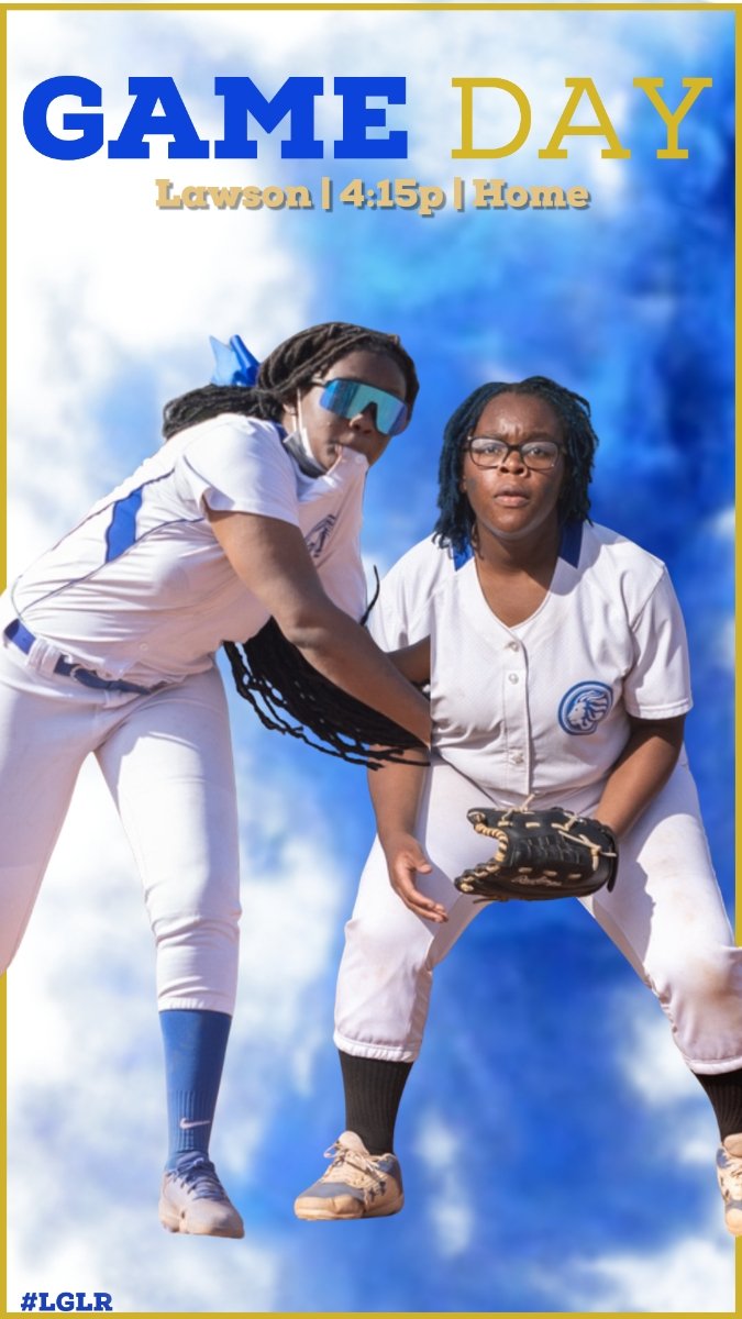 🚨🚨GAMEDAY🚨🚨
🗓 4/17/25
🆚️ Lawson HS
📍 Watkins Park
⏰️ 4:15p
#LGLR