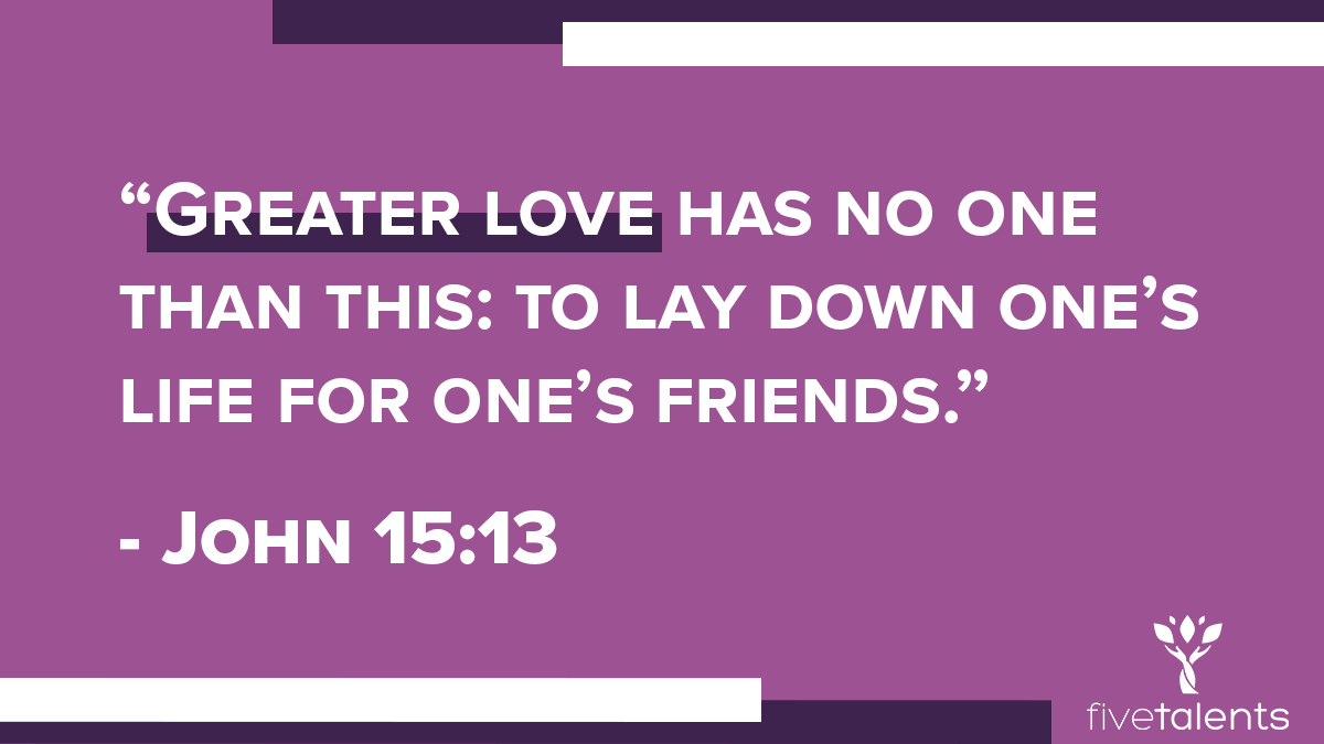 Jesus loved us so completely, He went to the cross for us ✝️

This Easter, we wish you all the joy and rich blessing of both being loved at such great cost and loving sacrificially. Both are indeed good. #GoodFriday