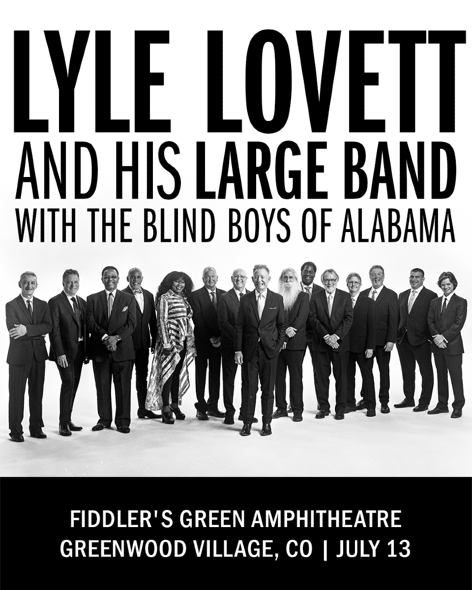 We're in for a summer night to remember with <a href="/LyleLovett/">Lyle Lovett</a> &amp; his large band plus special guests The Blind Boys of Alabama on July 13 🎶

Don't miss the magic ✨