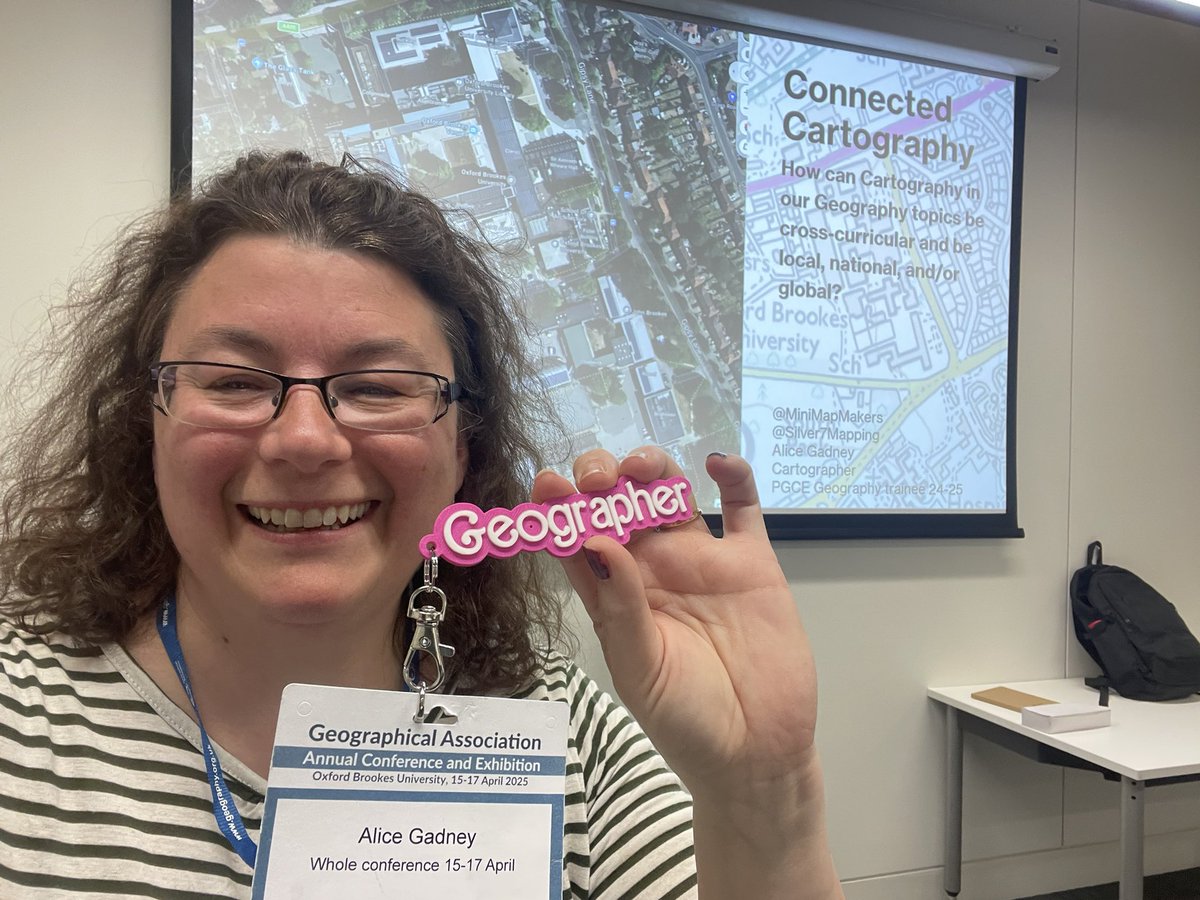 Many many thanks for staying til the last ! Thoroughly enjoyed entertaining the Mapcrazy 6 -this will be available on download so all of you have got access to my crazy map ideas.. you know they’ll be more.. thanks <a href="/sandyzpatterson/">Sandra Patterson FCCT</a> for the Barbie key chain x  #GAConf25 #safehome