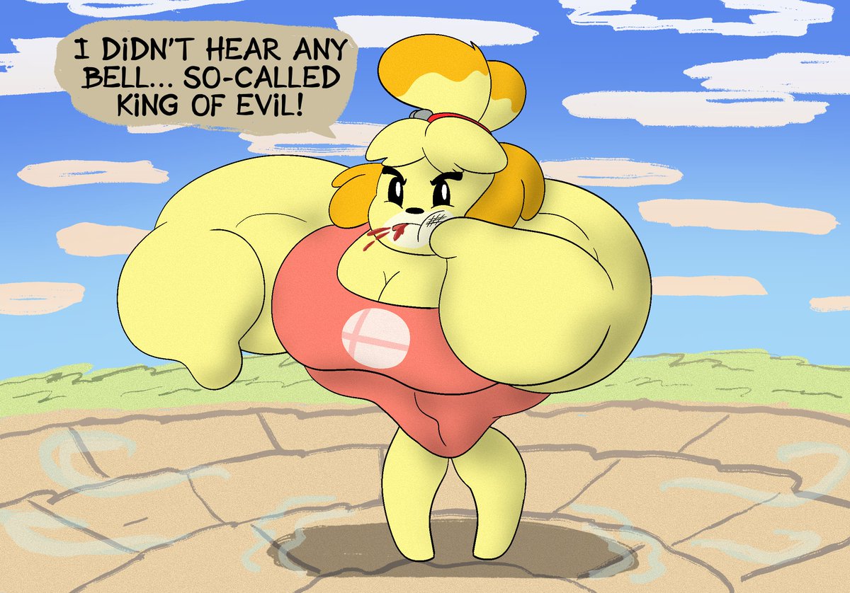 Isabelle effortlessly climbing up the tier list! 💪🐶