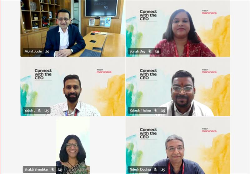 vrindapisharody's tweet photo. The @TechMJosh is the soul of @tech_mahindra
They celebrated 25 years this month so only fitting that CEO @mohitjoshi74 chats with them in a #CEOConnect..
Thanks Mohit for your thoughtfulness & thought provoking insights.
You made people listen.
You made people think. https://t.co/Z58iMKQ5S8
