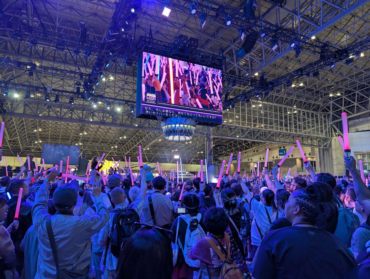 SWCJ ついに開幕‼ ／ ／ /  ＼ ＼ #スターウォーズ セレブレーション