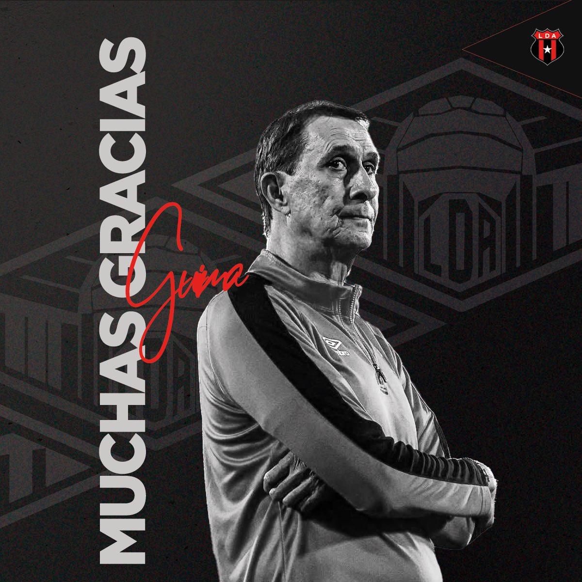 Agradecemos al profesor Alexandre Guimarães y su cuerpo técnico por este año al frente del club. Apreciamos la entrega y profesionalismo del profesor y su cuerpo técnico en este periodo.