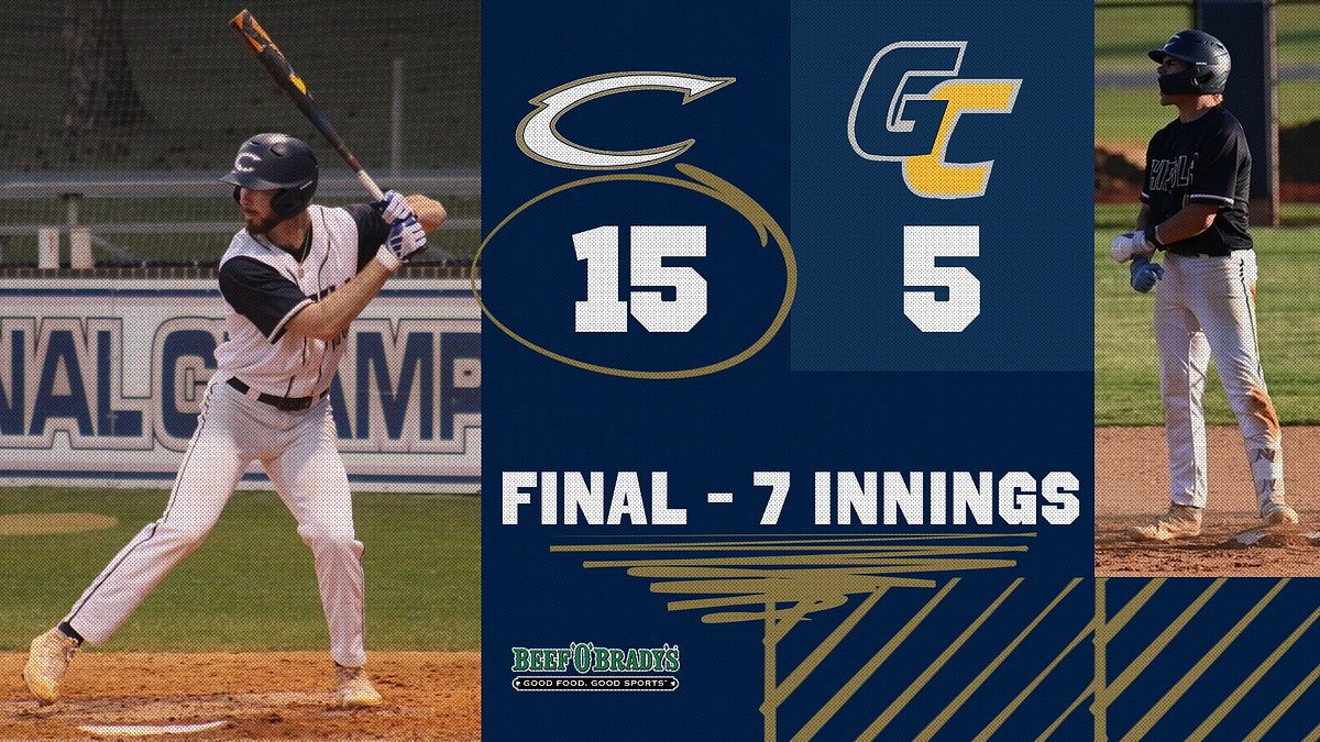 Indians defeat #16 Gulf Coast, 15-5 in 7 innings to move to 29-18 overall and 10-8 in conference play.

Miguel Hugas (3-4) 2B, RBI
Nick Croce (2-5) 2B, HR (3), 5 RBI
WP: Freddy Beruvides (5-3) 3IP, 4H, 2 ER, 3BB, 5K

Chipola &amp; Gulf Coast will play a DH on Saturday in Panama City