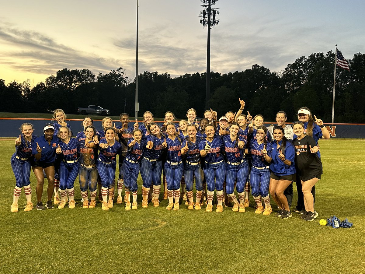 Your Lady Jags are 7A Region 2 Champs!! 🧡💙