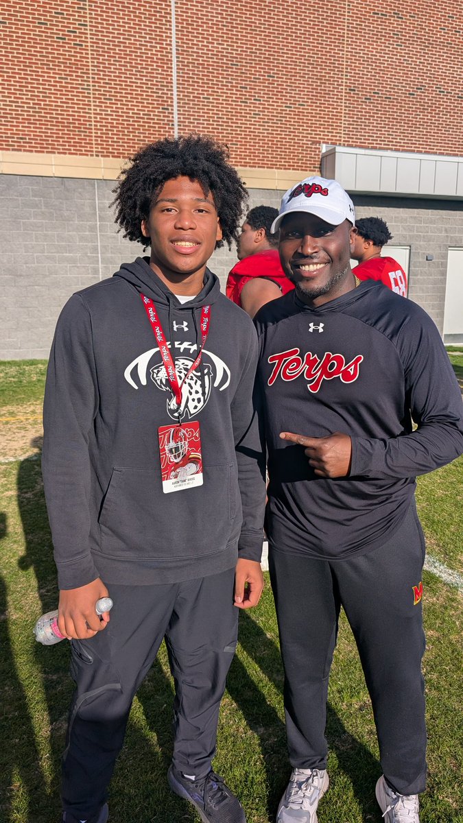Another great visit to the 🐢. Thank you for the invite <a href="/coachjthomas11/">James Thomas Jr</a> <a href="/TerpsFootball/">Maryland Football</a>