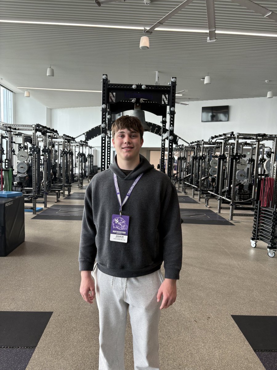 Jack Nolan (@jacknolan75_) on Twitter photo Thank you <a href="/NUFBFamily/">Northwestern Football</a> for the amazing spring practice! Thank you <a href="/PetersNUFB/">Zach Peters</a> <a href="/OB_Cats/">Bill O'Boyle</a> for having me!
<a href="/EDGYTIM/">Timothy “EDGYTIM” OHalloran</a> <a href="/TNelson_9/">Tom Nelson</a> <a href="/criles76/">Chris Riley</a> <a href="/LemmingReport/">Tom Lemming</a> <a href="/AllenTrieu/">Allen Trieu</a> <a href="/Hersey_Football/">Hersey Football</a> <a href="/TNTignite/">TNT Ignite</a> <a href="/mwfbrecruiting/">Midwest Football Recruiting</a> <a href="/PrepRedzoneIL/">Prep Redzone Illinois</a> Thank you <a href="/NUFBFamily/">Northwestern Football</a> for the amazing spring practice! Thank you <a href="/PetersNUFB/">Zach Peters</a> <a href="/OB_Cats/">Bill O'Boyle</a> for having me!
<a href="/EDGYTIM/">Timothy “EDGYTIM” OHalloran</a> <a href="/TNelson_9/">Tom Nelson</a> <a href="/criles76/">Chris Riley</a> <a href="/LemmingReport/">Tom Lemming</a> <a href="/AllenTrieu/">Allen Trieu</a> <a href="/Hersey_Football/">Hersey Football</a> <a href="/TNTignite/">TNT Ignite</a> <a href="/mwfbrecruiting/">Midwest Football Recruiting</a> <a href="/PrepRedzoneIL/">Prep Redzone Illinois</a>