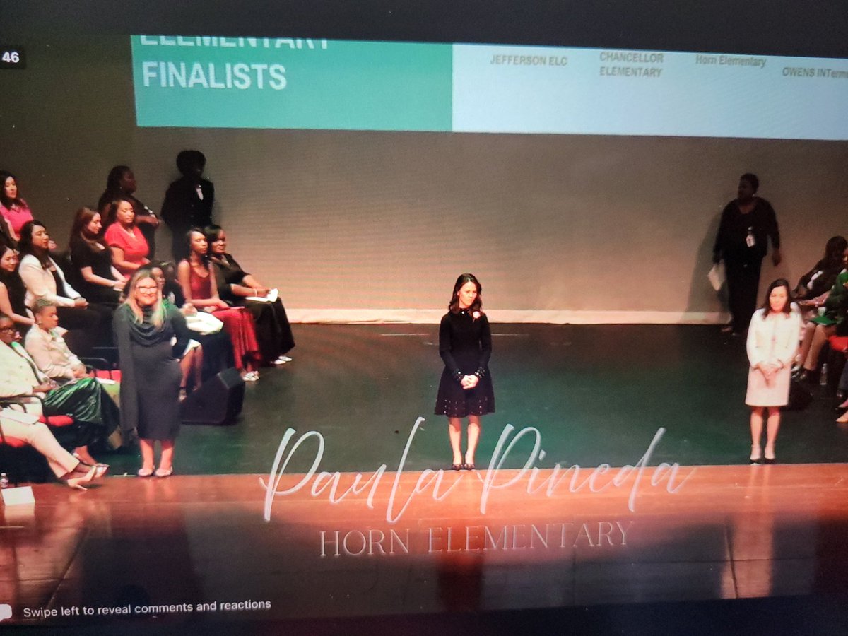 We are very proud of Ms. Pineda!!! <a href="/Horn_Dreams_Big/">Horn Elementary</a> <a href="/AliefISD/">Alief ISD</a>  #AliefProud
