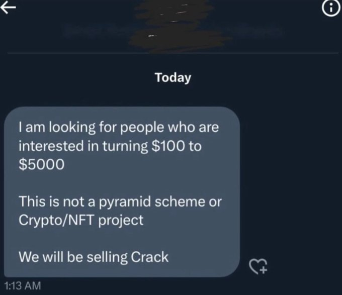 lynk0x's tweet photo. Bro already moved to plan B 😭 https://t.co/yTofGXq0qp