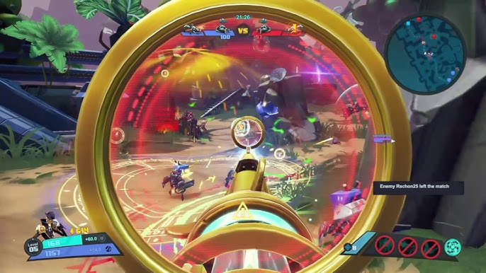 IMMentat's tweet photo. @Pirat_Nation eye-bleed the videogame.
marathon looks like someone had the squishy and coherent artistic style of splatoon described to them, looked up gearboxes battleborn in all it's Ui garishness/CLUNK &amp; said "i know EXACTLY what you describe" just to do LSD while playing CoD "firing range" https://t.co/LrDwsuPsdq