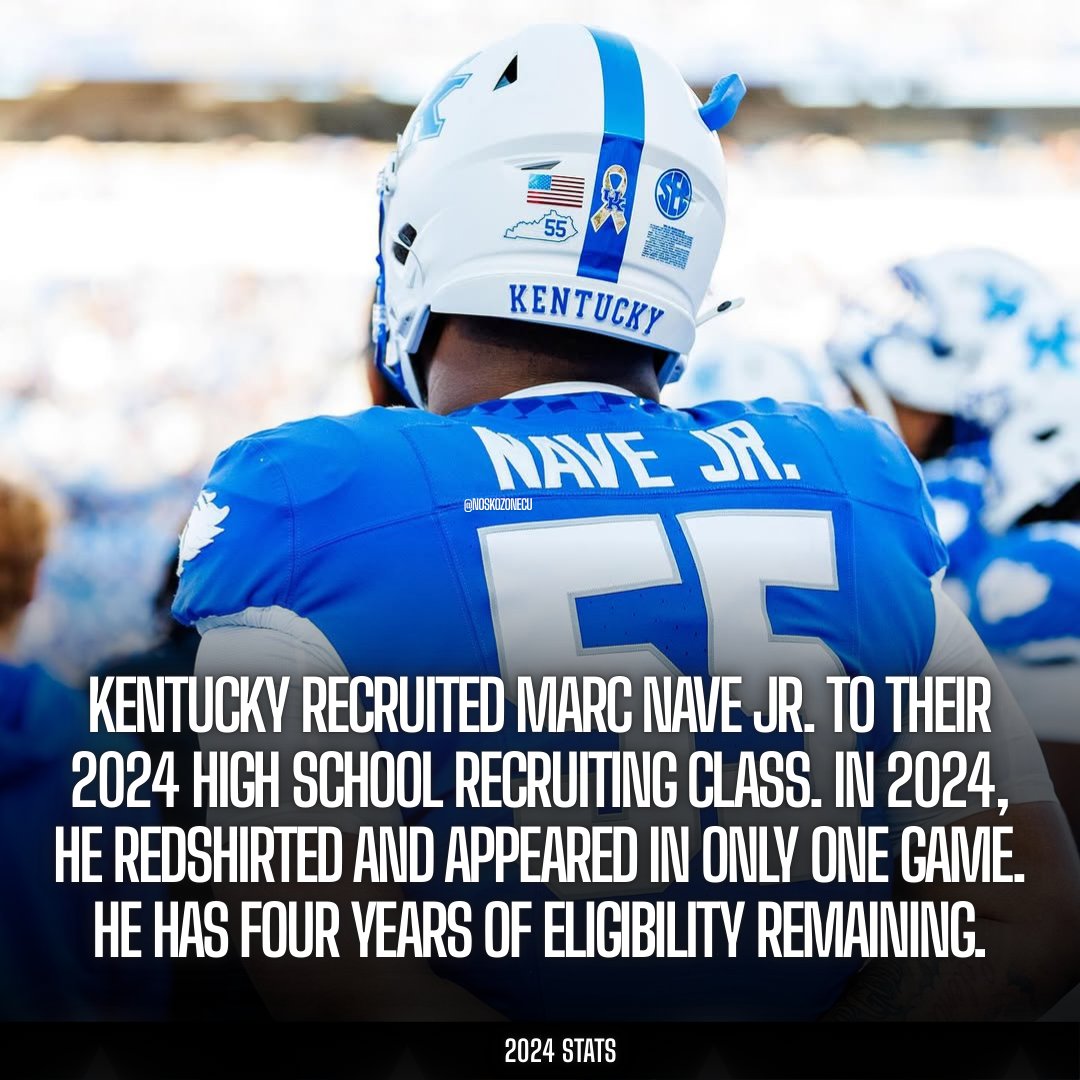 Former Kentucky Offensive Guard Marc Nave Jr. is in Boulder today visiting Colorado! 

He was a high-3⭐️ HS recruit from the class of 2024 #skobuffs