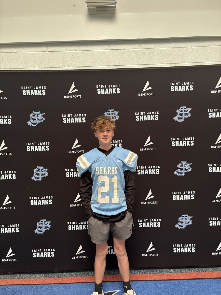 Easton Hall is working everyday in the weight room to get better at cornerback for the Sharks.  Looking forward to seeing what he can become.#accountability