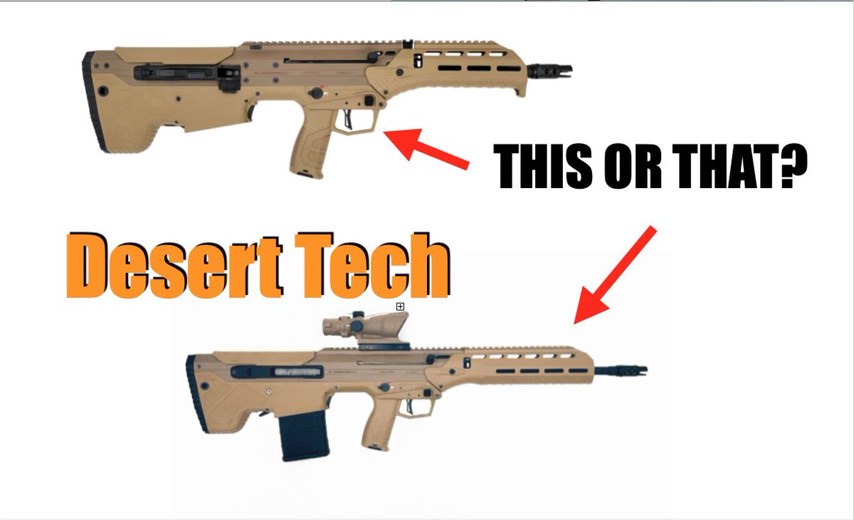 youtu.be/DrVi1xemEKc Desert Tech MDRX has been replaced by the WLVRN but it's still worth reviewing. Here TD and I give you the harsh news on this design. Some of it's good and the company CEO is awesome, but this particular version shocked us in some ways. Brought to you by