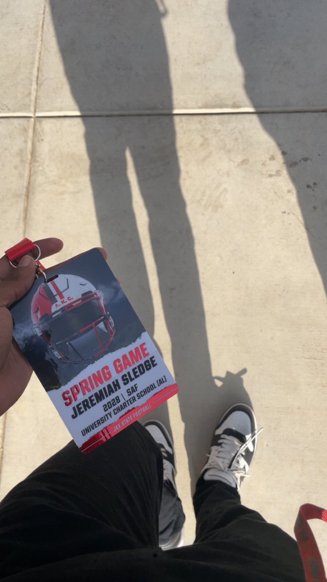 Had an amazing time at <a href="/JaxStateFB/">Jax State Football</a> spring game today ! <a href="/_RohanGaines/">Rohan Gaines</a> <a href="/PrepRedzoneAL/">Prep Redzone Alabama</a> <a href="/CooperMorreale/">Cooper Morreale</a> <a href="/DownSouthFb1/">Down South</a> <a href="/HallTechSports1/">Hall-Tech Sports</a> <a href="/AverageJoesSpo1/">Average Joe’s Sports Talk, LLC</a>