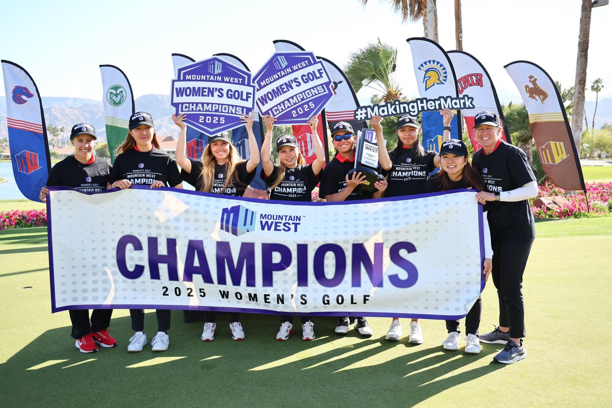 UNLVWGolf's tweet image. 🎶 U-N-L-V GO, FIGHT, WIN! 🎶 

#mwwgolf #makinghermark