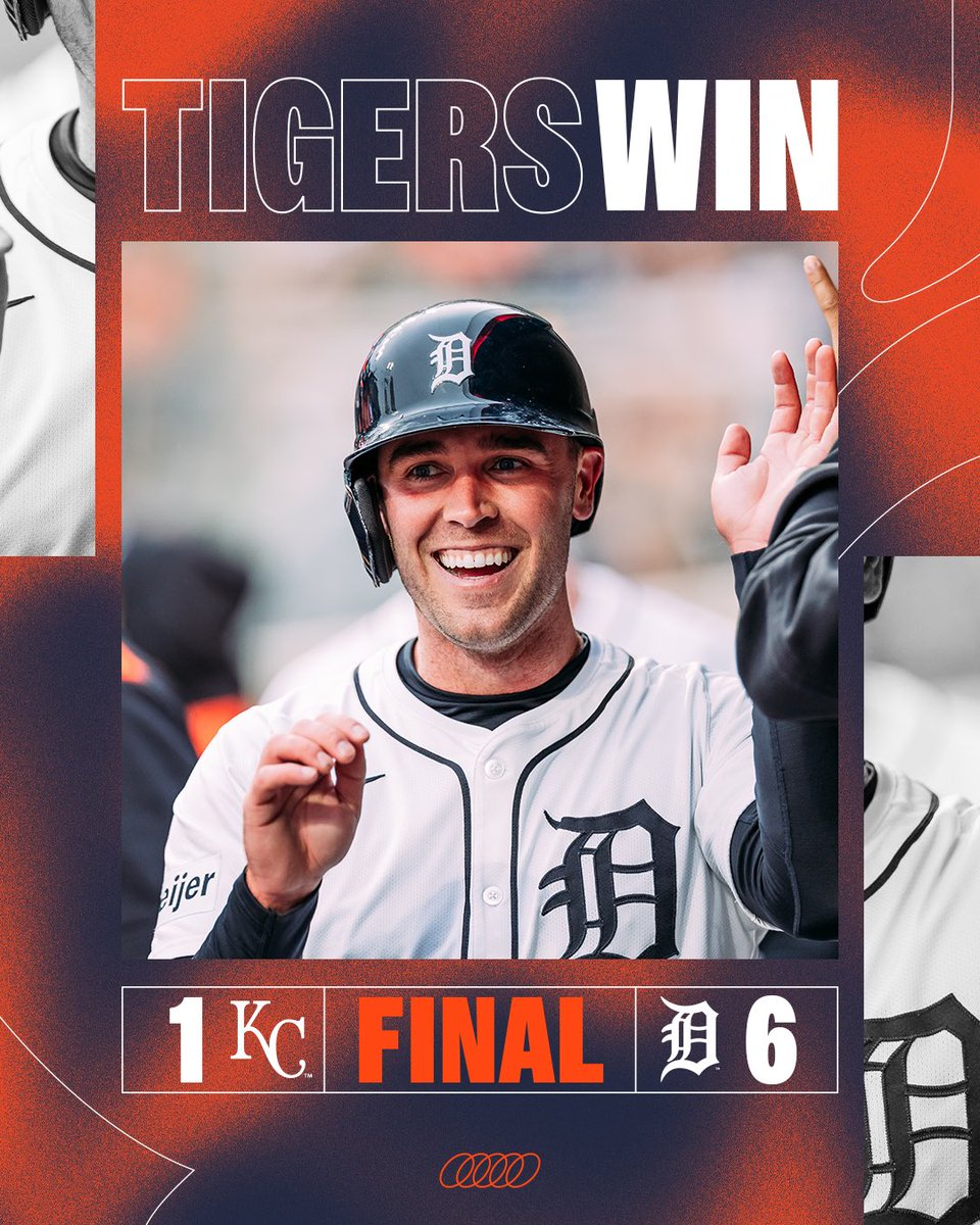 tigers's tweet photo. Feels good to be home! #TigersWin https://t.co/zPJDNd5g72