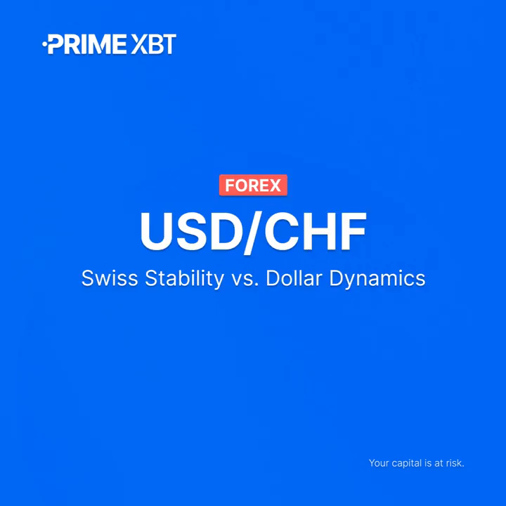 PrimeXBT_TH's tweet photo. 🇺🇸🇨🇭 #USDCHF เป็นคู่สกุลเงินที่เหมาะสำหรับการสร้างสมดุลระหว่างความเสี่ยงและผลตอบแทน เนื่องจากชื่อเสียงด้านความปลอดภัยของสวิสฟรังก์ พร้อมโมเมนตัมของดอลลาร์จากนโยบายล่าสุดของเฟด

 เทรดตามกระแสและการไหลของตลาดโลก https://t.co/xGiYHgRnZf