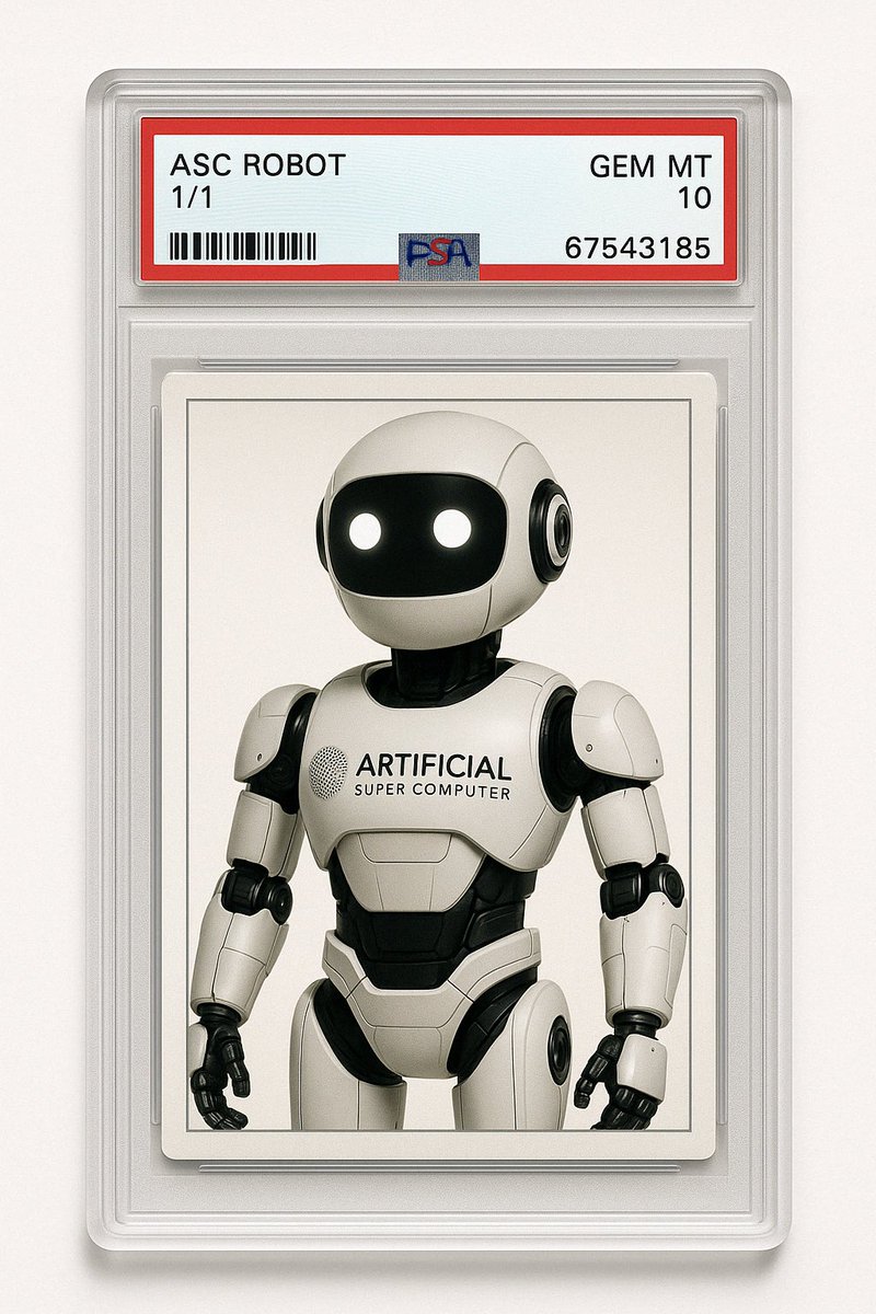 artificial_sc's tweet image. Did you know? 

The ASC network is capable of running complex operations for robotics, AI agents and LLMs. 

Buy $ASC now on @Uniswap