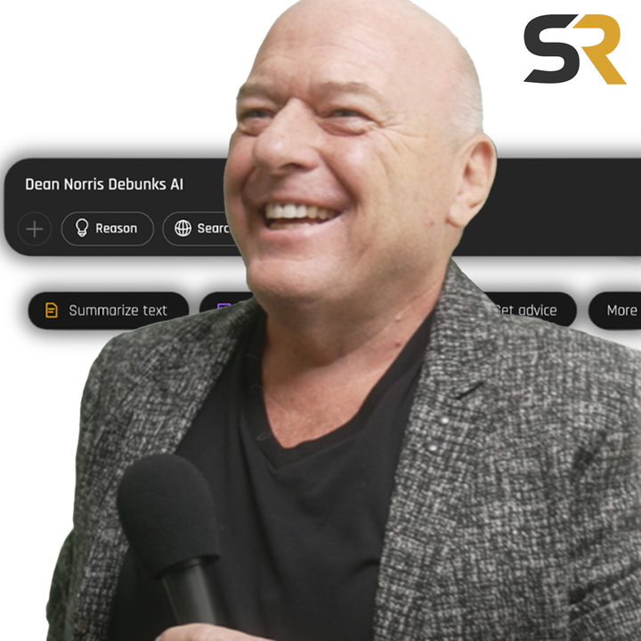 ADLeadbeater's tweet photo. Our second original series launch of 2025: Debunking AI!

Dean Norris sat down to see how much ChatGPT really knows about him. This is a very fun one.

(video link below) https://t.co/hT5ehPcJOp