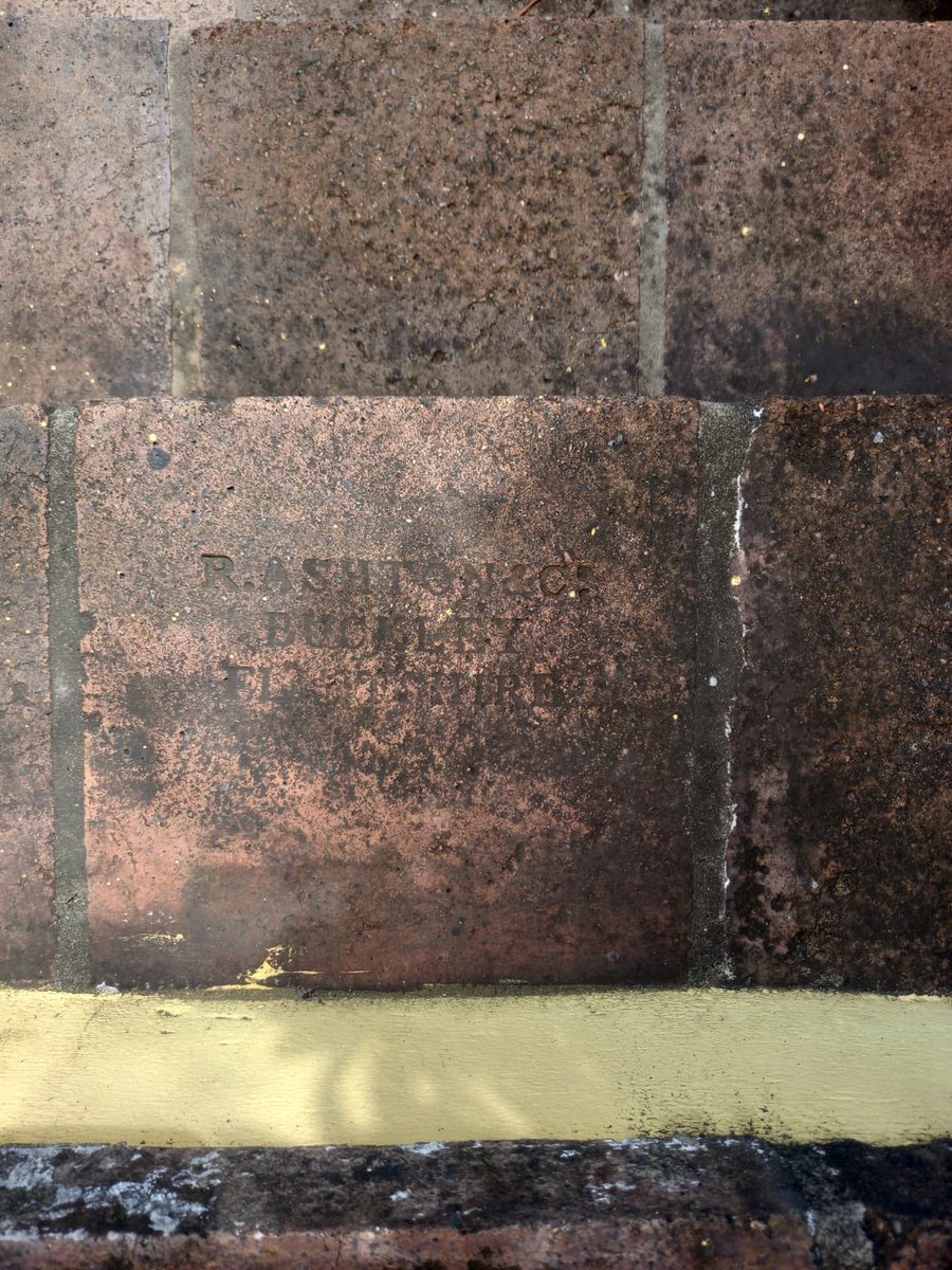 George Washington House, Barbados.

Buckley pavers marked.
R. Ashton &amp; Co.
Buckley
Flintshire.

This is the house that the first president of the United States of America stayed in.

It goes to show Buckley bricks reached all four corners of the globe. #Buckley