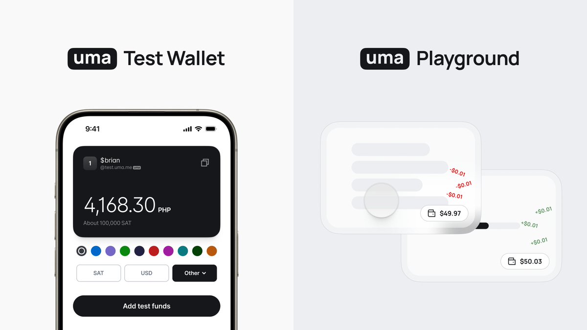 Universal Money Address (UMA) tweet media