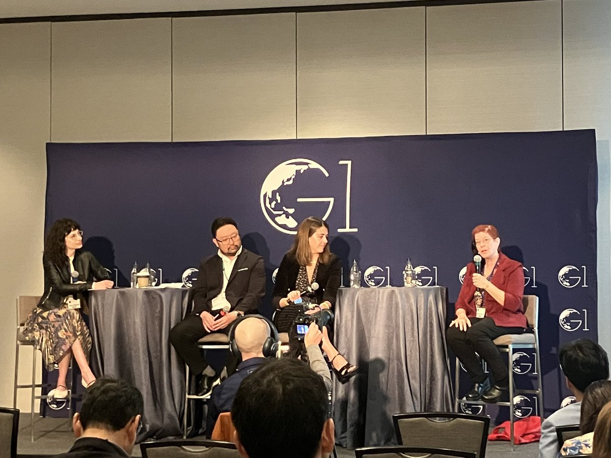 “Politics and Corporate Communication in the Age of Fake News, AI &amp; Disinformation” with Ms. Mitchell Baker, Ms. Lisa Kaplan, Dr. Taek Lee, Ph.D., Dr. Alice Albrecht
#G1SV <a href="/YoshitoHori/">堀義人</a>