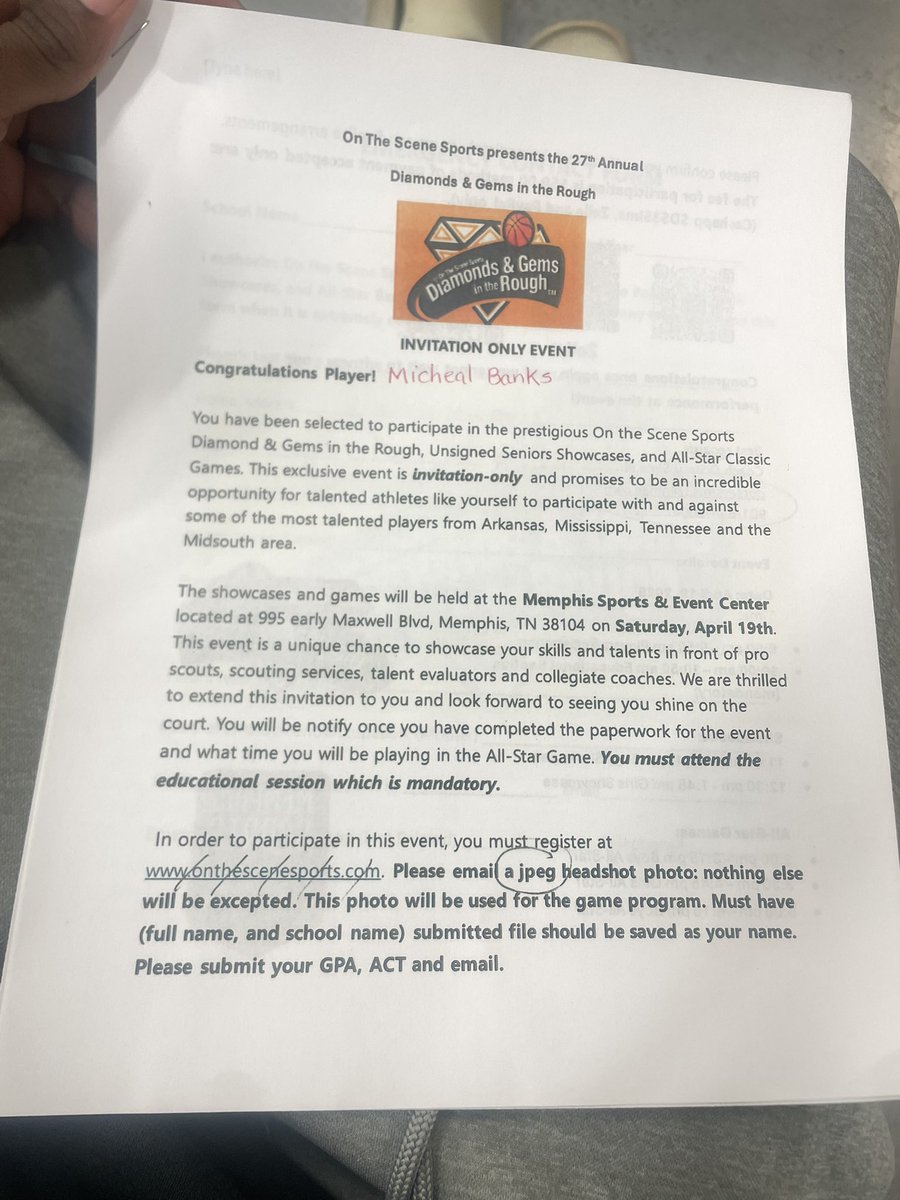 Michael Banks II tweet media