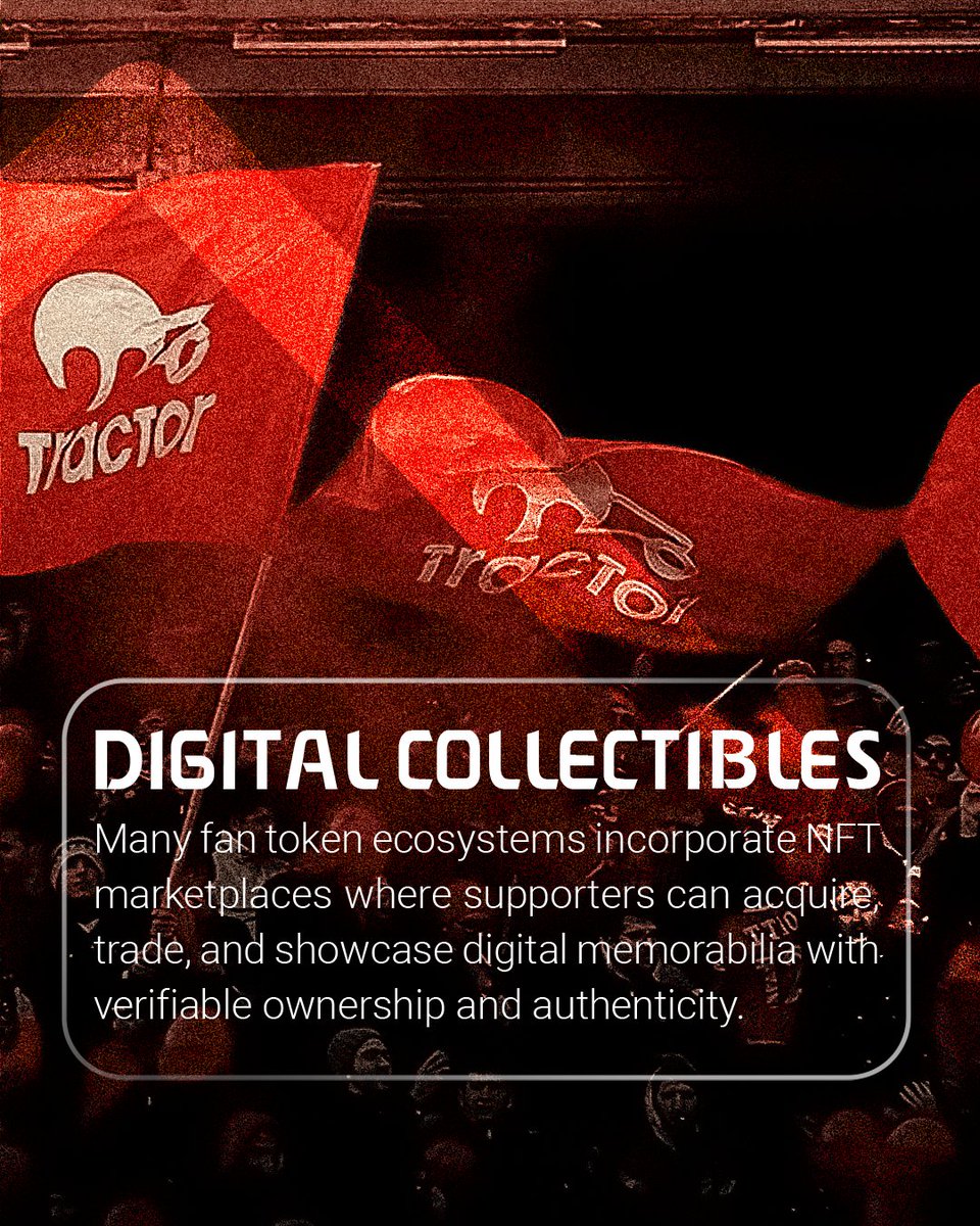 TRACTOR TOKEN
Revolutionizing Fan Engagement

Transform from spectator to stakeholder with Tractor Token,
the official fan token of Tractor Sports Club.

#Coinmarketcap #fantoken #TractorToken