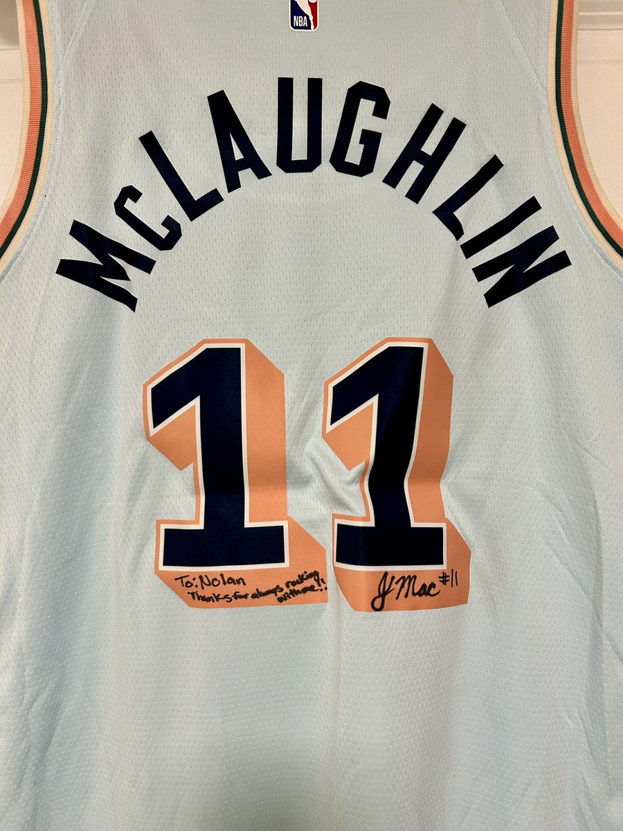 Nolan (@nolanpeterson35) on Twitter photo Thereโs a reason Jmac was my favorite Timberwolf: great player and an even better person! Sent him my Kings jersey to get signed and he sent a Spurs one, too! Man, thatโs love! <a href="/itsmclaughlin11/">Jordan McLaughlin</a> & <a href="/anissaclaiborne/">Anissa McLaughlin</a> you guys made my year! The nicest people youโll ever meet! Thereโs a reason Jmac was my favorite Timberwolf: great player and an even better person! Sent him my Kings jersey to get signed and he sent a Spurs one, too! Man, thatโs love! <a href="/itsmclaughlin11/">Jordan McLaughlin</a> & <a href="/anissaclaiborne/">Anissa McLaughlin</a> you guys made my year! The nicest people youโll ever meet!
