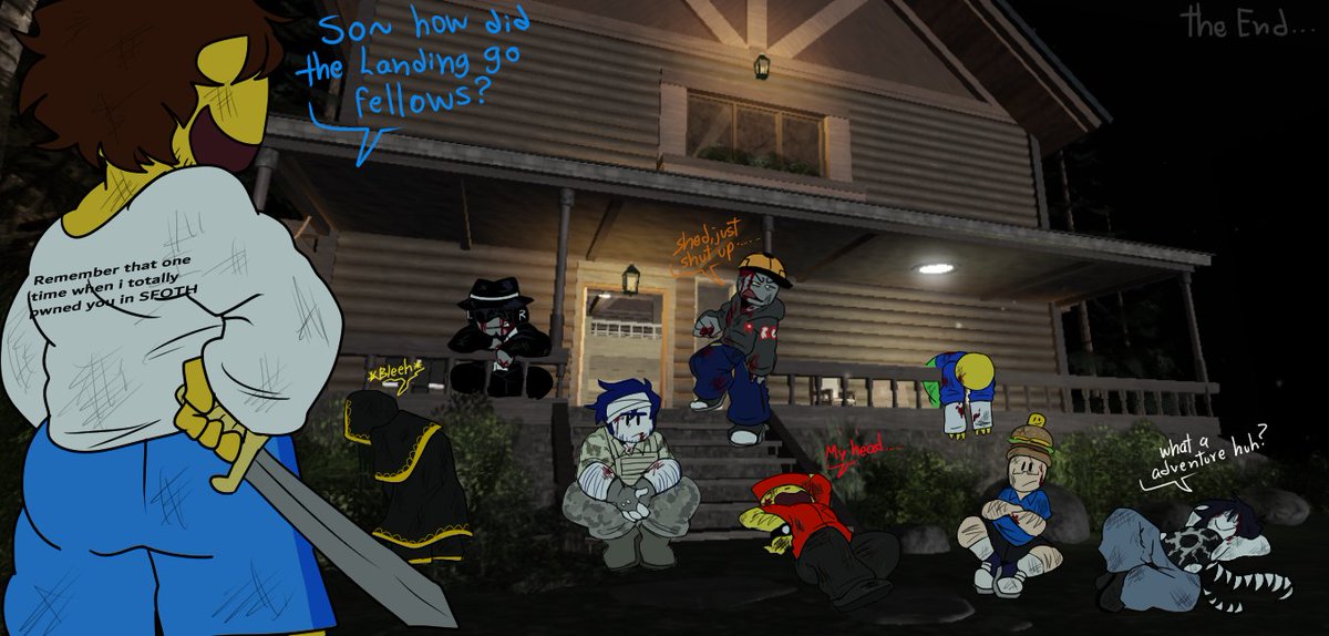 Everyone disappointed returned to the cabin (part two)
#forsaken #forsakenroblox