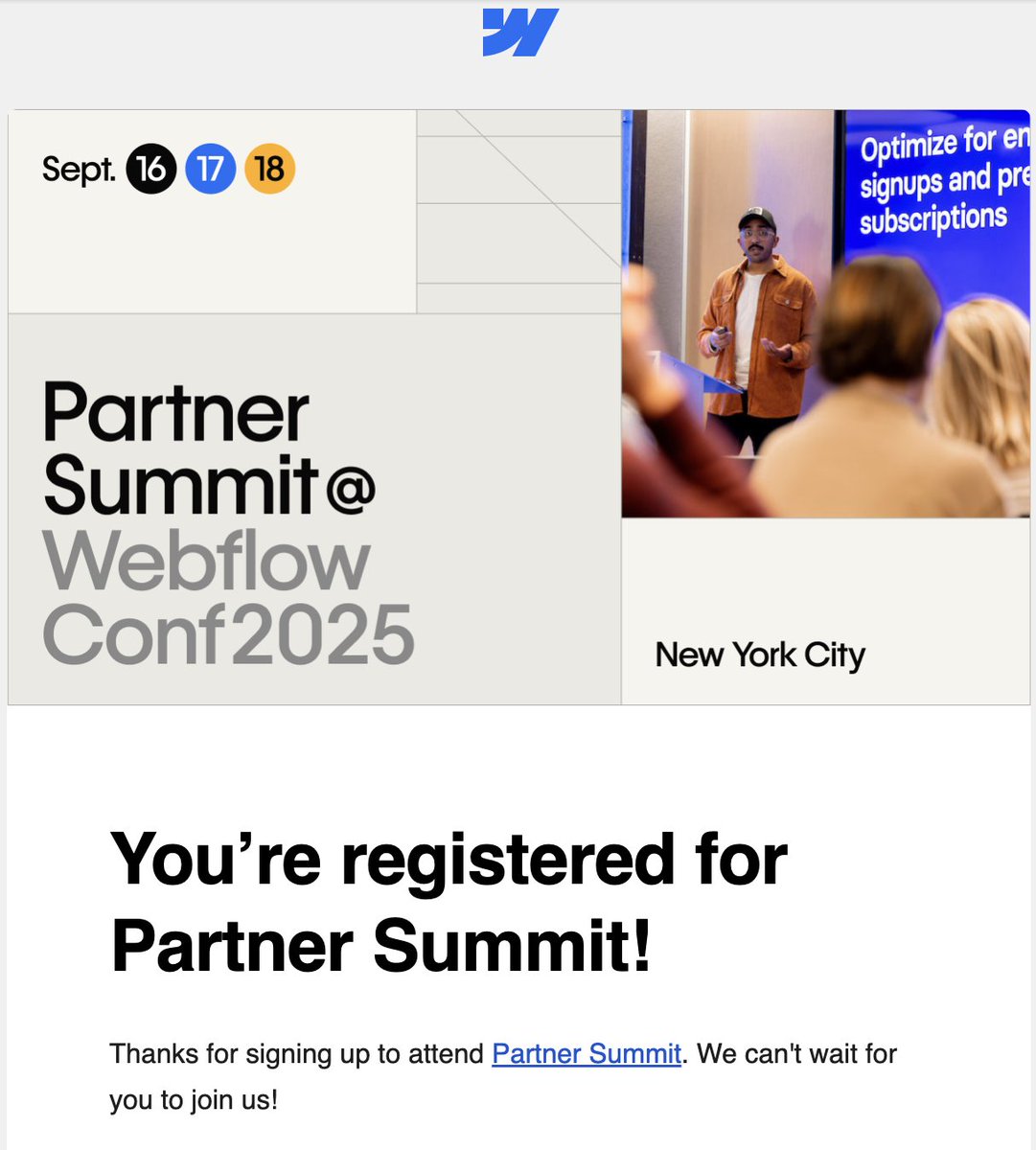 Plane and #WebflowConf2025 tickets are in my pocket! 🚀 See you in NYC!!!
