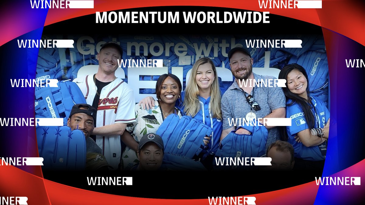 Campaign Experience Awards (@cxexperience) on Twitter photo Creative Experience Agency β Large Agency WINNER (sponsored by <a href="/lickdelicious/">Lick Me Im Delicious</a>):
π <a href="/MomentumWW/">Momentum Worldwide</a>
#CXAwards Creative Experience Agency β Large Agency WINNER (sponsored by <a href="/lickdelicious/">Lick Me Im Delicious</a>):
π <a href="/MomentumWW/">Momentum Worldwide</a>
#CXAwards
