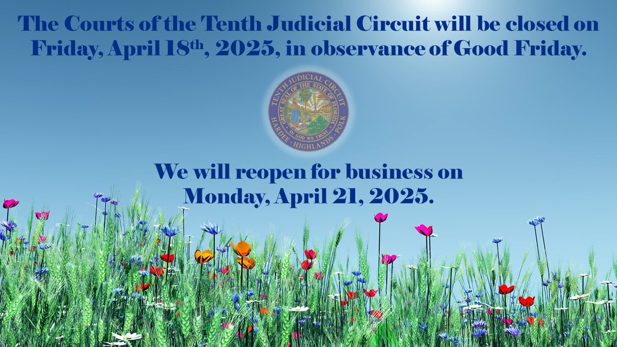 10th Judicial Circuit of FL tweet media