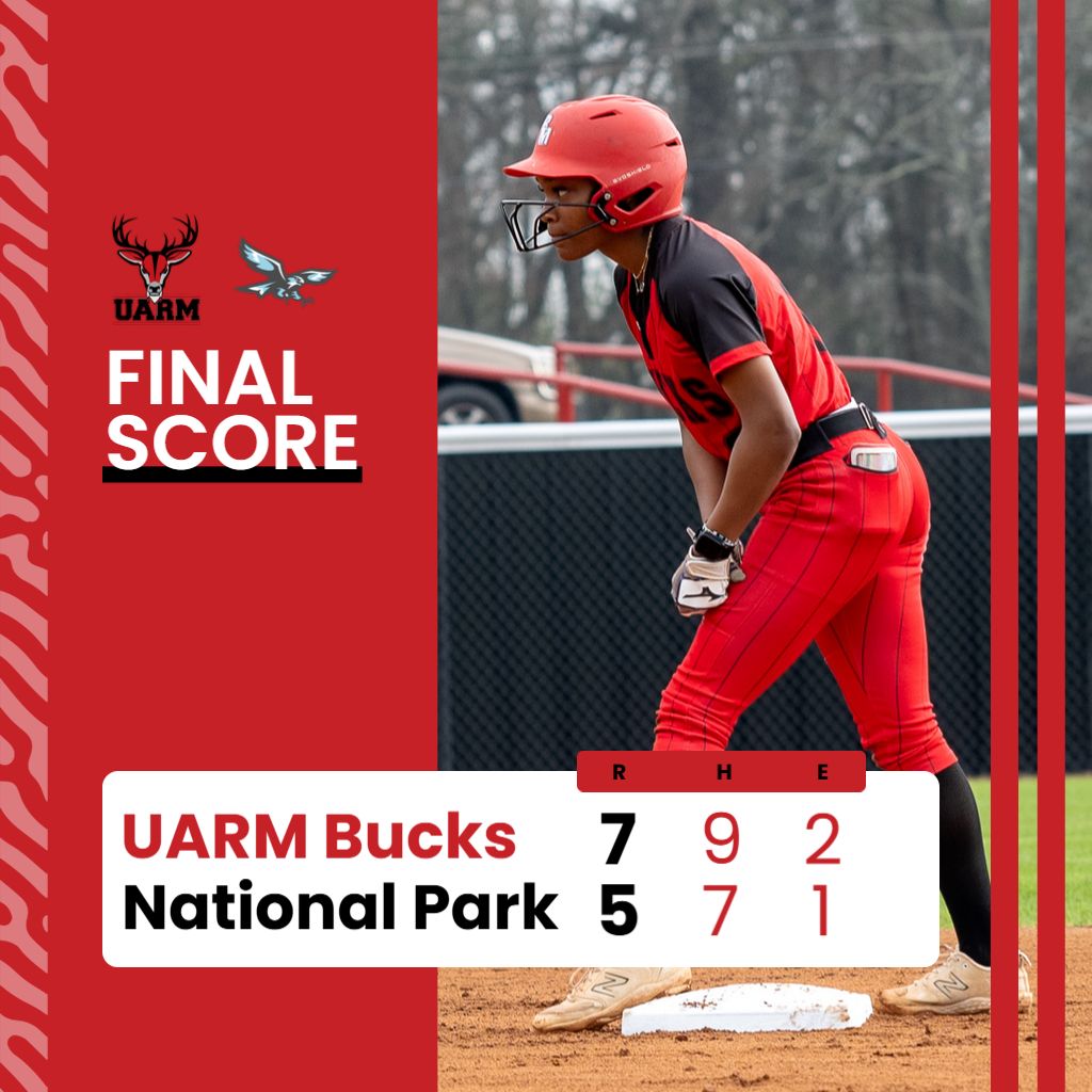 #22 <a href="/UARMSoftball/">UARM Bucks Softball</a> double dips National Park!! #DefendTheMountain