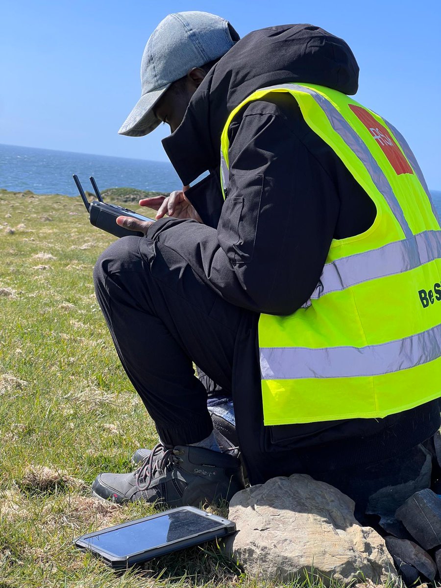 This is day 4 today in the field at Inishmaan, capturing drone data of rock cliffs.
This data will be important for our rock fall analysis. 
 #STRATAProject #DroneData #RockCliffs #Geology #Ireland #Fieldwork