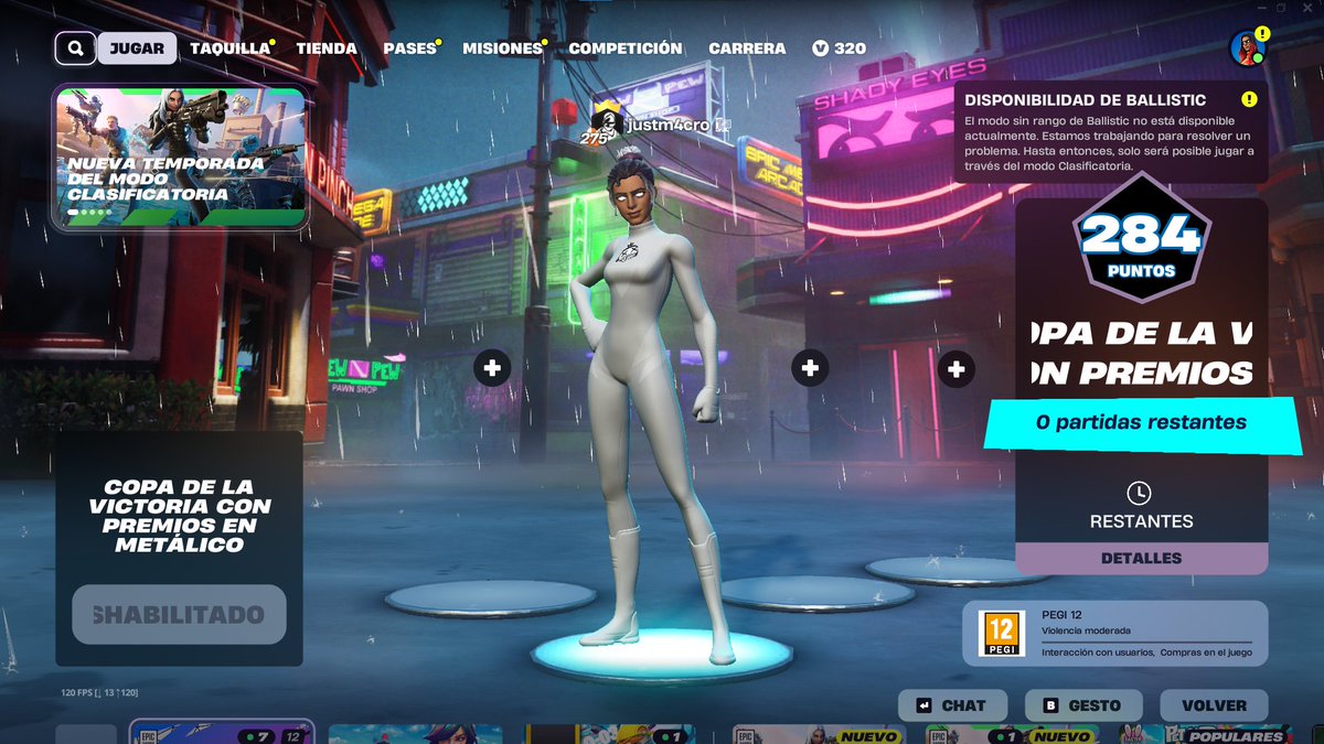 primer torneo a mas de 60 fps, new pc, unlucky no qualear la vrd