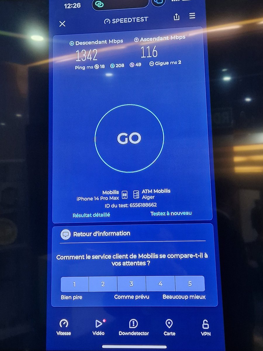 EricssonAlgeria's tweet photo. The future is here ! Today @ATM_Mobilis successfully carried out with the support of @Ericsson, #5G trial during a media event, this in continuity of #connectedAlgeria2025. Proud of being Algeria tech partner for 50 years now. https://t.co/qabqmhQxYZ