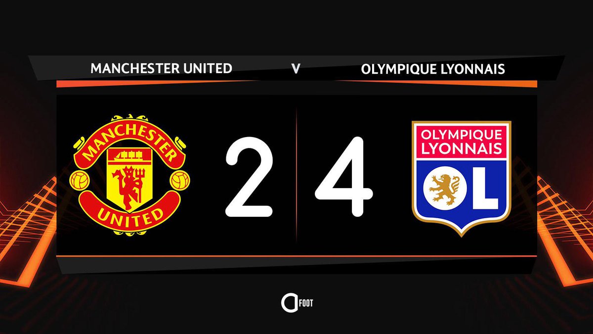 ⚽️ BUUUUUUUUUUUTT DE ALEXANDRE LACAZETTE (SP) !!! 🦁

LES FRISSONS !!!! 😱😱😱

MANCHESTER UNITED 🏴󠁧󠁢󠁥󠁮󠁧󠁿  2-4  🇫🇷 LYON
𝗖𝗨𝗠𝗨𝗟𝗘́ : 𝟰-𝟲