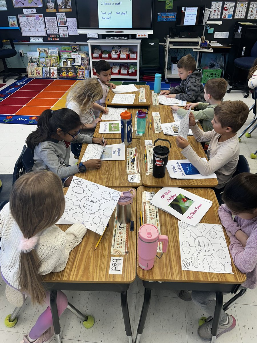GuliDanielle's tweet photo. All About Book celebration in 1st Grade @DickersonSchool We learned all about many different animals. Books included fun facts, diagrams and table of contents.  @Schoolwide @WeAreChesterNJ #wearechesternj https://t.co/sURlLI15na