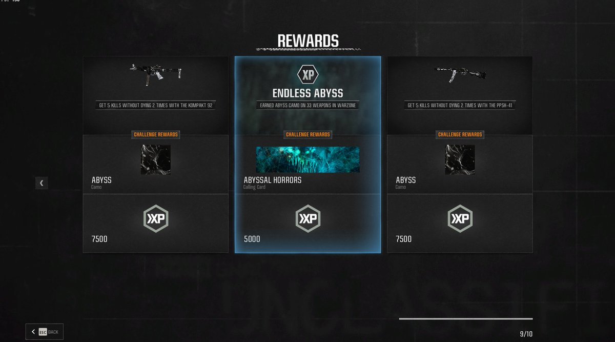 Quien ocupe sus CAMOS ya sea completo, set de armas o solo 1 arma full  (Dark Matter, Nebula o Abismo )🍯

Price accesible y confiable, varias Maestrías ya terminadas asi que, manden DM si ocupan, Todas las plataformas 🚨🚨

2 abismos terminados en menos de 1 semana 🪐