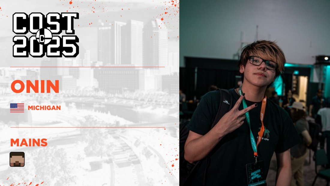 COST_SSB's tweet photo. Mining through the competition to defend Michigan's turf at Diamond Dust 2 this past weekend, one of the world's best Steve players crafts their way back to Columbus! ⛏️

@OninOrSomething slashes their way into COST 2025, looking to claim their second COST title since 2022! https://t.co/QYLjhuwWPH