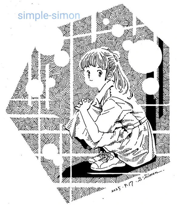 おはようございます☀️朝の再掲のお時間です。
「路上」
なかなか下書きが決まらない。
何回も繰り返しているとさすがに紙が毛羽立ちます。インクもにじみがち。アナログの宿命ですな。それもまた良し☺️

本日も良い1日を! 