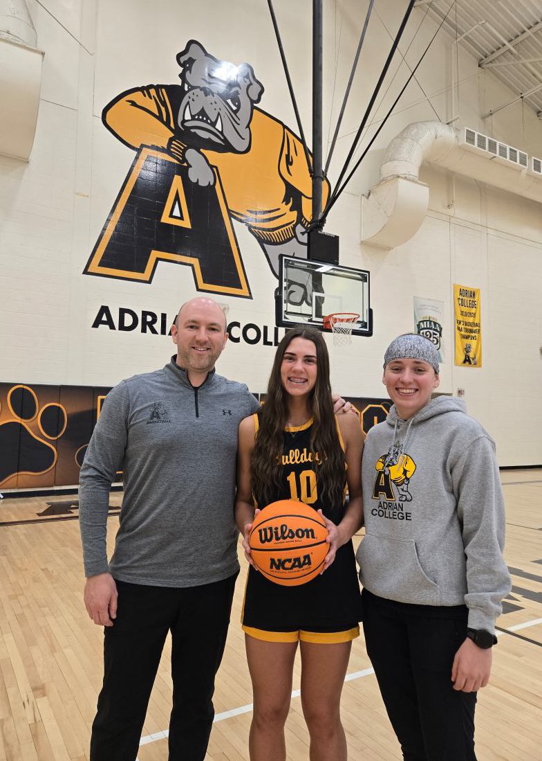 Chloe (@chloebullinger) on Twitter photo After a great visit, I’m so blessed to have received an offer to continue my academic and athletic career at Adrian College!! Thank you <a href="/SamMiller906/">Sam Miller</a> and Angela Sikora for this amazing opportunity! <a href="/acwb_basketball/">ACWBasketball</a>
<a href="/TecumsehGbball/">Tecumseh Girls Bball</a> <a href="/MIPremier2026/">MI Premier 2026 - Saldana</a> <a href="/MIpremierbball/">Michigan Premier</a> After a great visit, I’m so blessed to have received an offer to continue my academic and athletic career at Adrian College!! Thank you <a href="/SamMiller906/">Sam Miller</a> and Angela Sikora for this amazing opportunity! <a href="/acwb_basketball/">ACWBasketball</a>
<a href="/TecumsehGbball/">Tecumseh Girls Bball</a> <a href="/MIPremier2026/">MI Premier 2026 - Saldana</a> <a href="/MIpremierbball/">Michigan Premier</a>