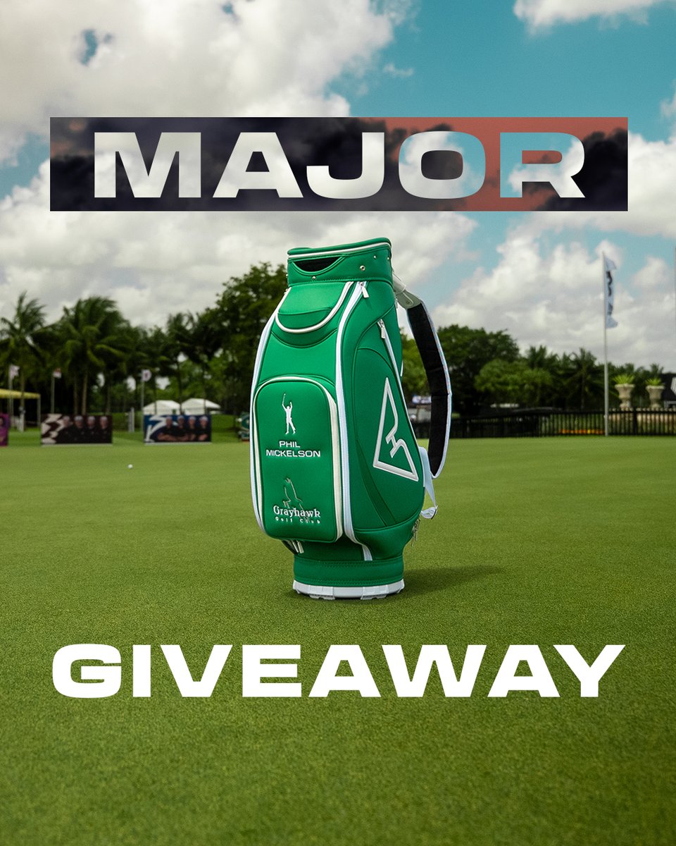 HyFlyers_GC's tweet image. 🚨GIVEAWAY🚨
We're giving away Phil's special edition bag from last week to one of you. It’s a major opportunity to get your hands on a bag unlike any other. Here’s how to enter:
1. Follow @hyflyers_gc
2. Sign up for the Flight Club here: bit.ly/majors_bag_sig…
Giveaway closes…