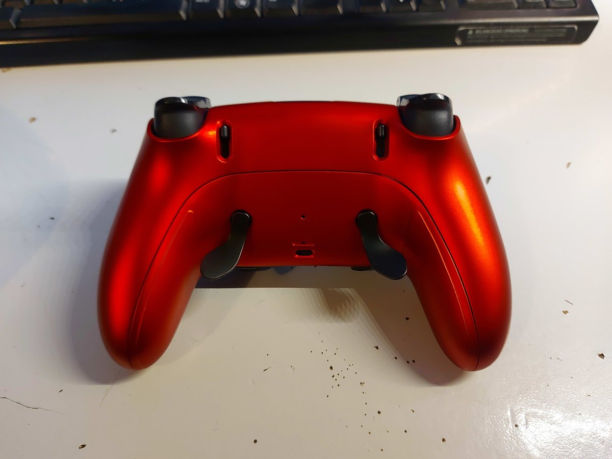 Hyakki Hei (@hyakki_hei) on Twitter photo Did a partial shell replacement for my Dualsense Edge to match my ps5 and dualsense volcanic red themes! Now my entire setup is once again Etna themed~
Thank you very much <a href="/ExtremeRate/">eXtremeRate</a> You really nailed the color match on this, the instruction video was very helpful too. Did a partial shell replacement for my Dualsense Edge to match my ps5 and dualsense volcanic red themes! Now my entire setup is once again Etna themed~
Thank you very much <a href="/ExtremeRate/">eXtremeRate</a> You really nailed the color match on this, the instruction video was very helpful too.