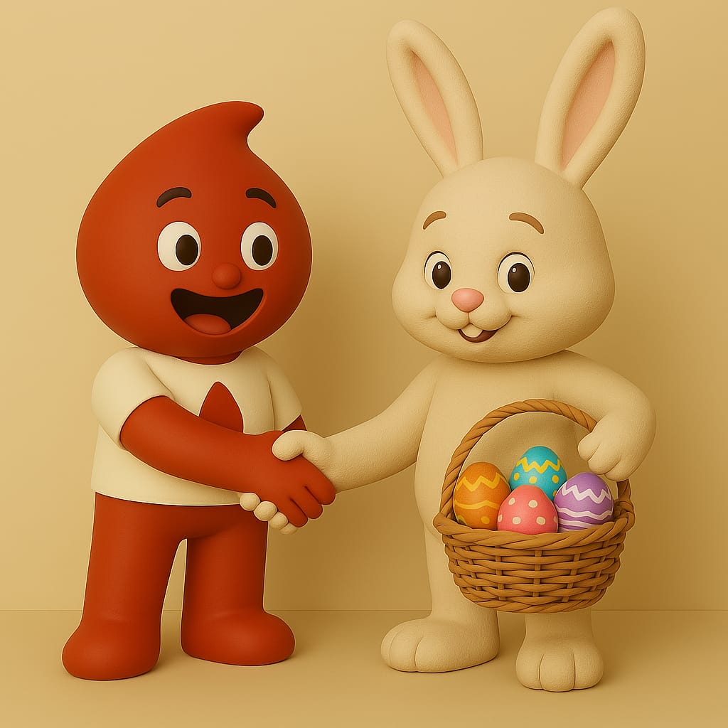 🐰💉 O Hemorio deseja uma Feliz Páscoa a todos! Que essa data renove a esperança, a solidariedade e o amor ao próximo — valores que salvam vidas todos os dias. ❤️
#FelizPáscoa #Hemorio #DoeSangue