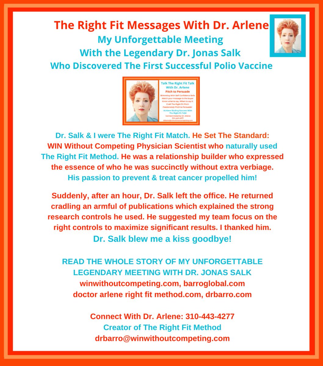 drbarro's tweet photo. #The #Right #Fit #Negotiation #With #Dr #Arlene 
Choreographing success requires exquisite planning. After Paving the Way, Step by Step, I slide into a new opportunity. Listen:Podcast 95 Leaders Hire Right Fit Employees Explode Business Brand Amazon
https://t.co/nC8BMN1zB5 https://t.co/sC34wgrLOx