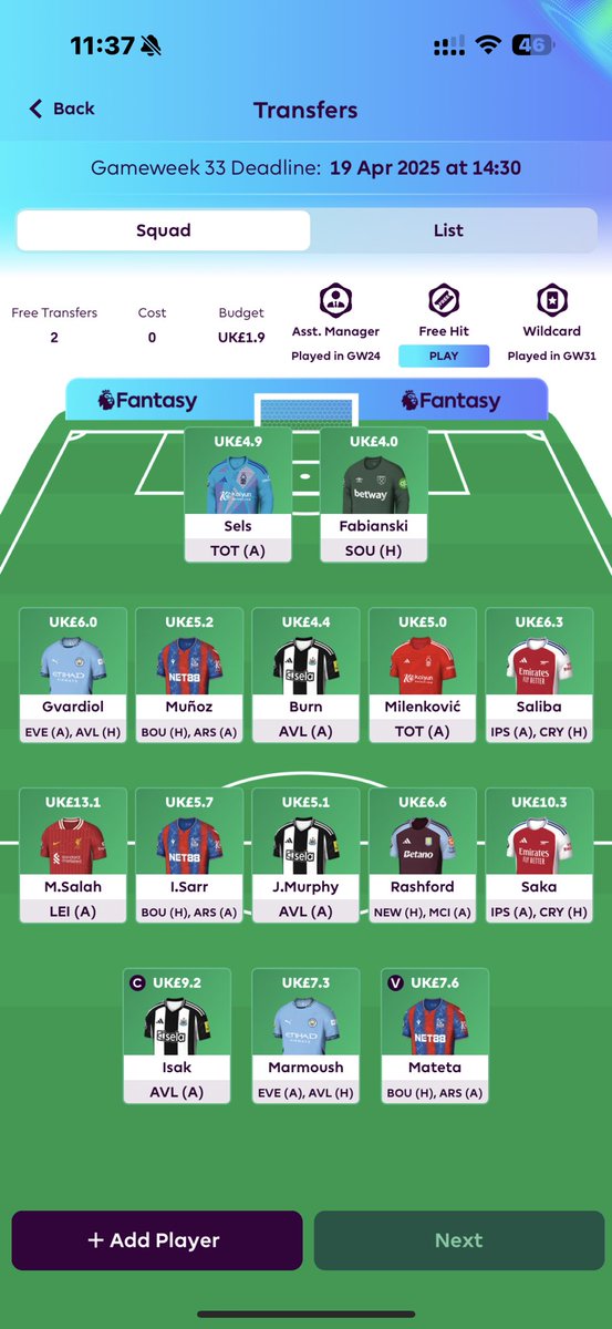 KELMASRY_'s tweet photo. @GameweekGuru what do i do here? https://t.co/TXlhoi2Z7O